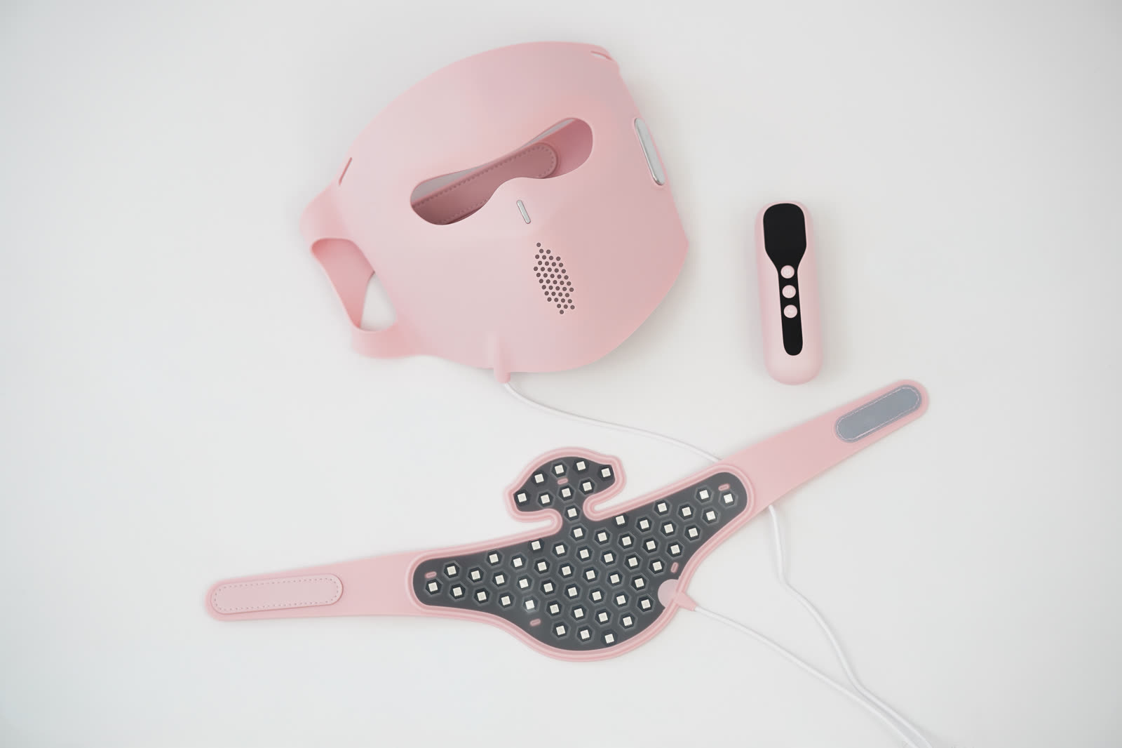 TSII Beauty LED mask campaign photography