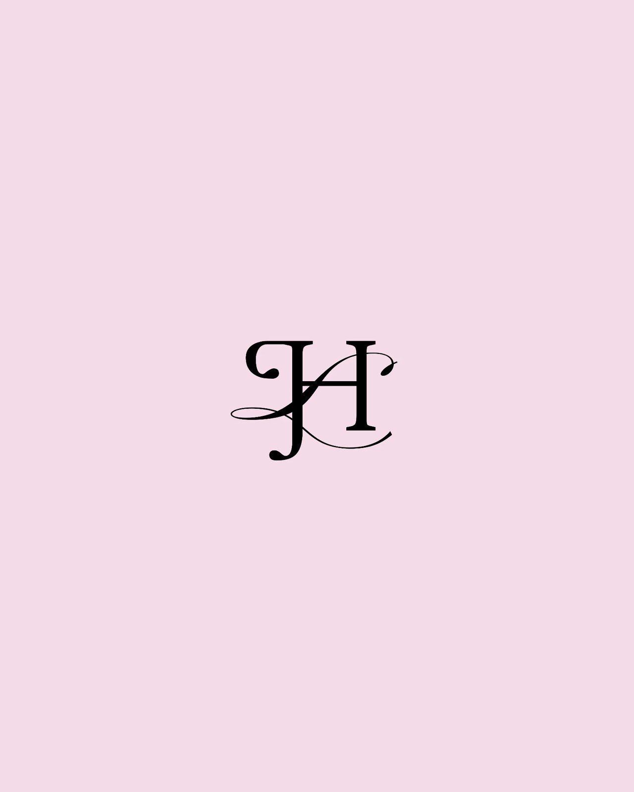 Luxx Haus & Co JH monogram in black